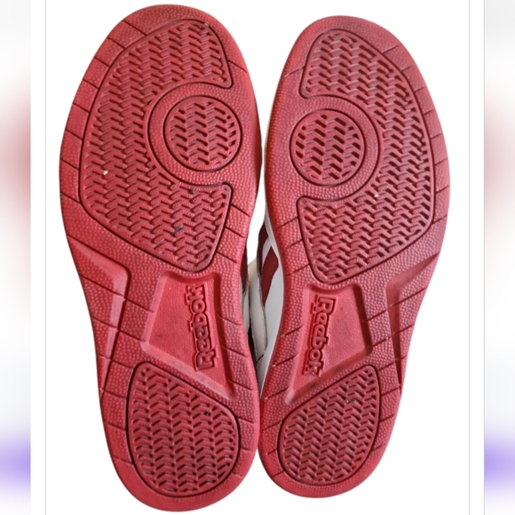 Reebok Royal BB4500 Hi2 Sneakers White Red Men Size 7 Basketball Shoes High Top - Picture 10 of 10